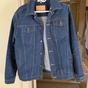 Soso Brothers Japanese Selvedge Denim Jacket Fits L XL - VGUC